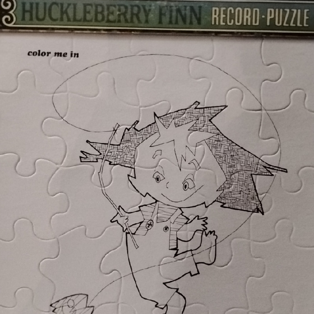 Huckleberry Finn Record Puzzle
